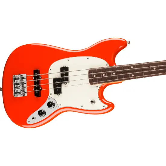 Fender Player II Mustang Bass PJ RW Coral Red