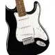 Squier Affinity Stratocaster Mustang Micro LRL Black