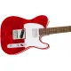 Squier Affinity Telecaster FMT SH LRL Crimson Red Transparent