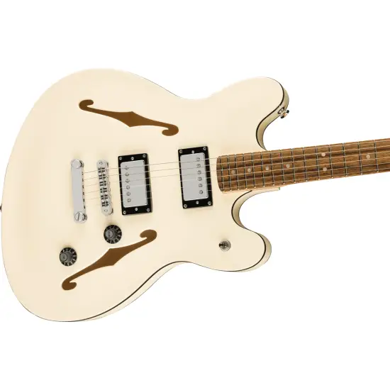 Squier Affinity Starcaster Deluxe LRL Olympic White