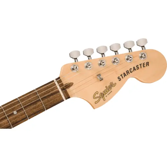 Squier Affinity Starcaster Deluxe LRL Olympic White