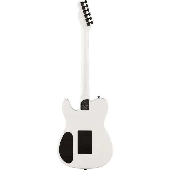 Fender Jack White Triplesonic Acoustasonic Telecaster MN Satin Artic White w/ Black Top