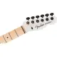 Fender Jack White Triplesonic Acoustasonic Telecaster MN Satin Artic White w/ Black Top