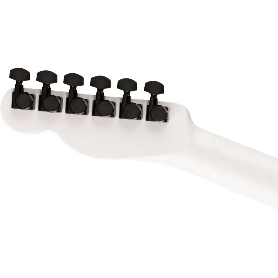 Fender Jack White Triplesonic Acoustasonic Telecaster MN Satin Artic White w/ Black Top