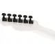 Fender Jack White Triplesonic Acoustasonic Telecaster MN Satin Artic White w/ Black Top