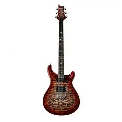 PRS SE Custom 24 08 Quilt Charcoal Cherry Burst