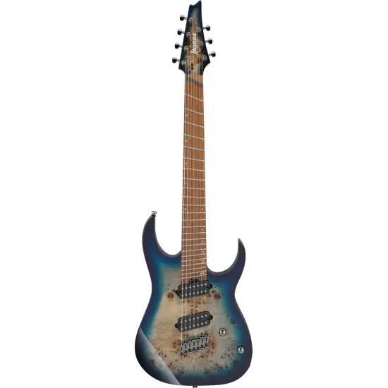 Ibanez RGMS7PB Cosmic Blue Starburst