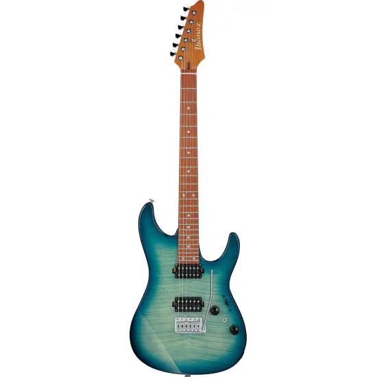 Ibanez Standard AZ24S1F Transparent Turquoise Burst