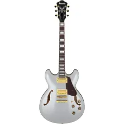 Ibanez AS73G Moonstone Silver Flat