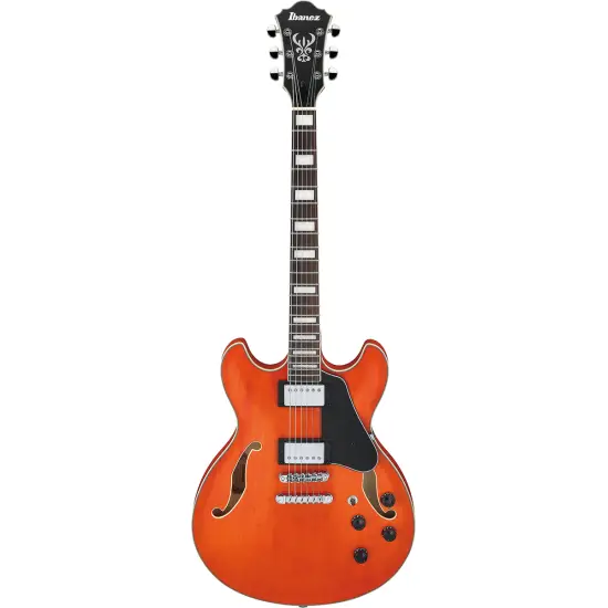 Ibanez AS73 Transparent Tangerine Flat