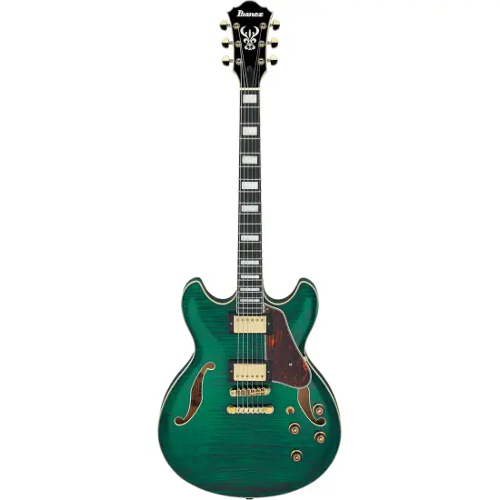 Ibanez Artcore Expressionist AS93FM Transparent Moss Green