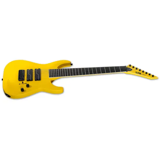 ESP LTD SC 608 Stephen Carpenter Signature Yellow