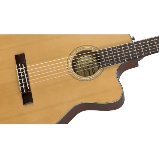 Fender CN 140SCE Nylon Thinline Natural