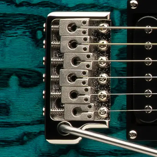 PRS LTD ED SE Custom 24 Burled Ash Lake Blue