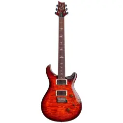PRS LTD ED SE Custom 24 Orange Tiger Smokeburst