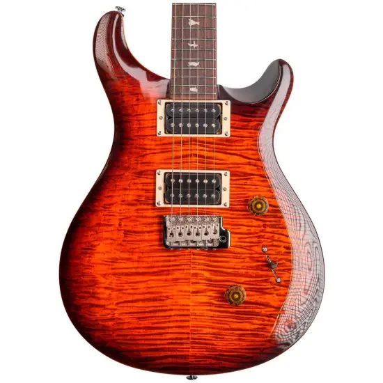 PRS LTD ED SE Custom 24 Orange Tiger Smokeburst