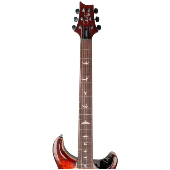 PRS LTD ED SE Custom 24 Orange Tiger Smokeburst