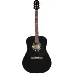 Fender CD 60 Dread V3 WN BLK c/estojo