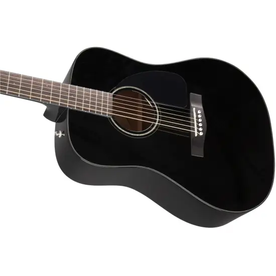 Fender CD 60 Dread V3 WN BLK c/estojo