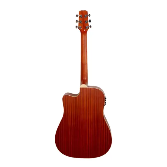 Beckman Guitars Dreadnought Cutaway Mahogany