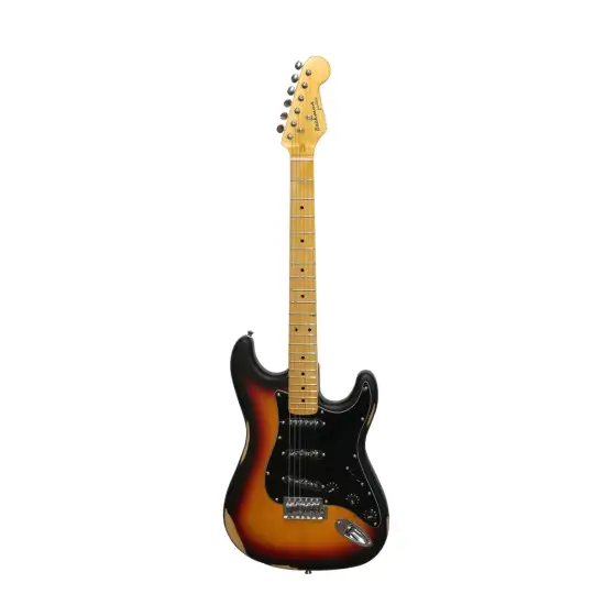 Beckman Guitars Strat Relic Sunburst