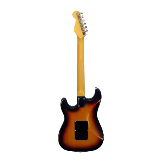 Beckman Guitars Strat Relic Sunburst