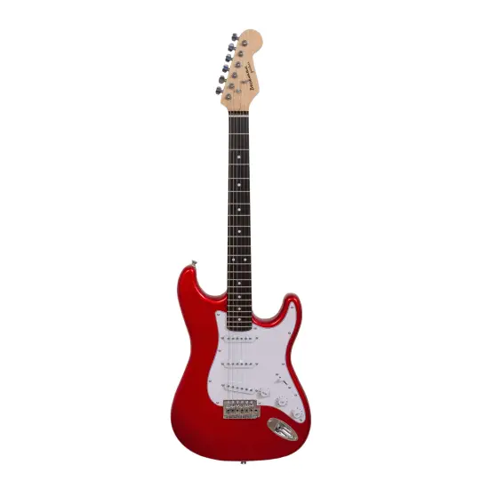 Beckman Guitars Strat Metallic Red