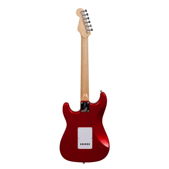 Beckman Guitars Strat Metallic Red