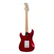 Beckman Guitars Strat Metallic Red
