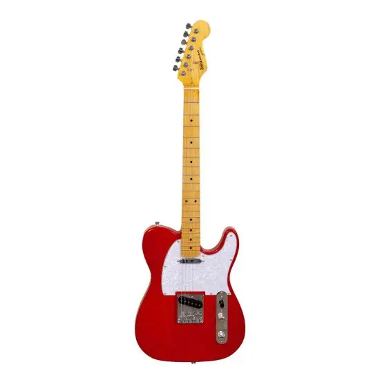 Beckman Guitars Tele Metallic Red