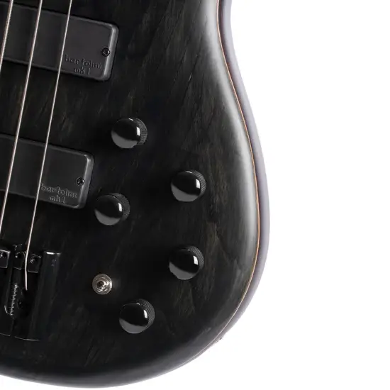 Cort Artisan B4 Element Open Pore Trans Black