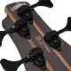 Cort Artisan B4 Element Open Pore Trans Black