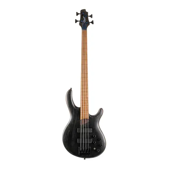 Cort Artisan B4 Element FL Open Pore Trans Black