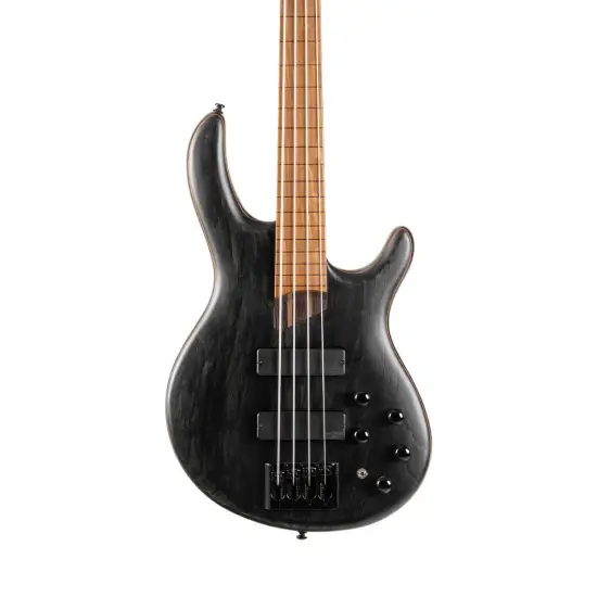 Cort Artisan B4 Element FL Open Pore Trans Black