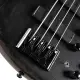 Cort Artisan B4 Element FL Open Pore Trans Black