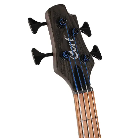 Cort Artisan B4 Element FL Open Pore Trans Black