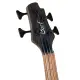 Cort Artisan B4 Element FL Open Pore Trans Black