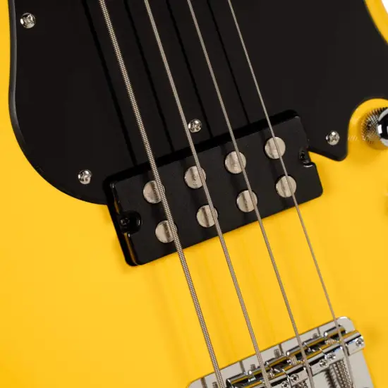 Cort GB Short Scale Yellow Crush