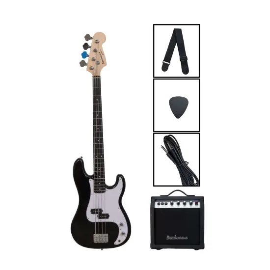 Beckman Guitars P Bass Black