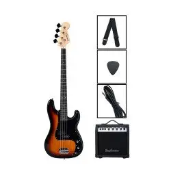 Beckman Guitars P Bass Sunburst