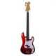 Beckman Guitars P-Bass Metallic Red