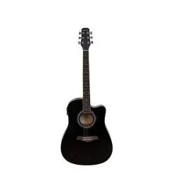 Beckman Guitars Dreadnought Cutaway Black