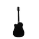 Beckman Guitars Dreadnought Cutaway Black