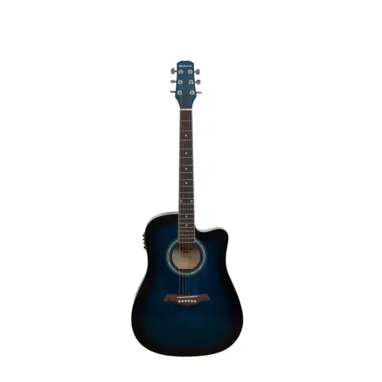 Beckman Guitars Dreadnought Cutaway Blueburst