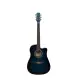 Beckman Guitars Dreadnought Cutaway Blueburst