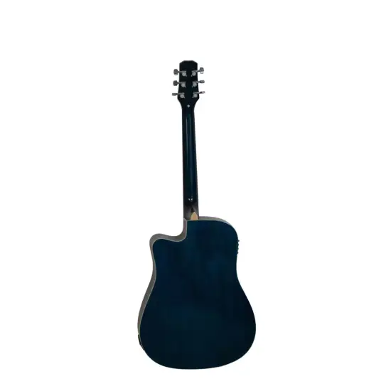 Beckman Guitars Dreadnought Cutaway Blueburst