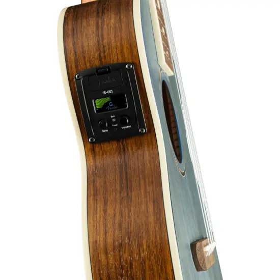 Fender UKULELE TENOR ELETRIFICADO Dani Harrison Turquoise