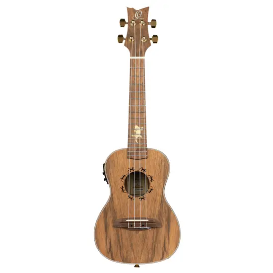 Ortega UKULELE ELETRIFICADO CONCERTO LIZARD CC GB