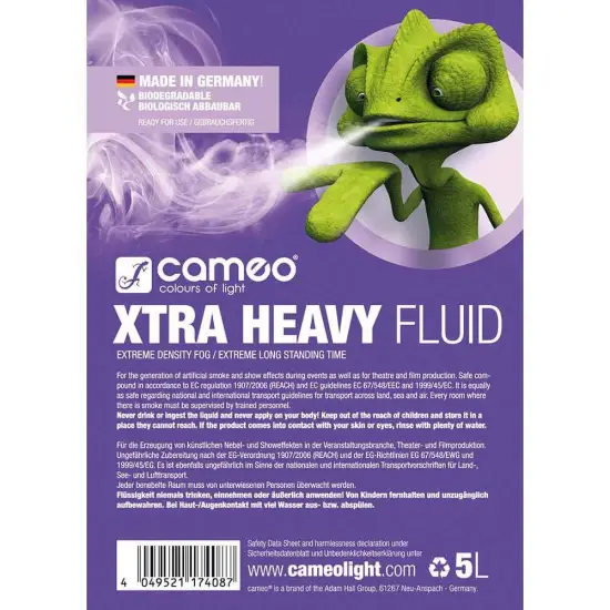 Cameo LIQUIDO FUMO XTRA HEAVY FLUID 5L