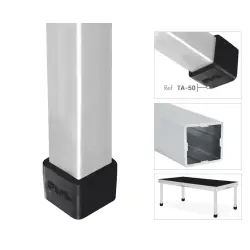 Guil PATA FIXA ESTRADO PTA5 F/60 cm